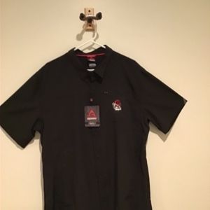 Gerry Button Up Shirt UGA Logo